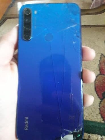 запчасти на стиральную машину самсунг: Redmi Note 8, 128 GB, rəng - Mavi, Qırıq — 1