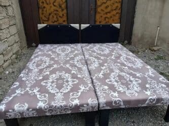 Şlanqlar: Təzə çarpayılar. 1 nəfərlik çarpayılar 60manat. 2 nəfərlik taxt — 11
