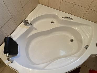 tap.az saatli: Künc akril vanna – ergonomik dizayn, rahatlanma üçün ideal - Forması — 2