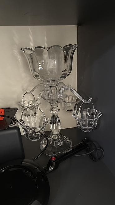 xrusta: Crystal Bohemia çərəz qabı 250 manata alinib, tezedir istifade olmayib — 2