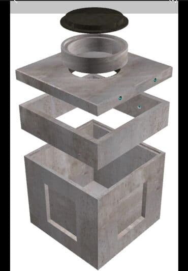 бетонные кольца больших размеров: Dəmir-beton quyu və quyu elementləri Satışı - Kanalizasiya, su və qaz — 18