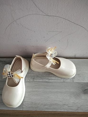 Uşaq geyimi və ayaqqabıları: Rəng - Bej Baletkalar, Ölçü: 28, Qız üçün — 2