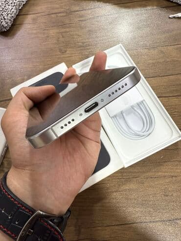 iphone 8 pro max qiymeti: IPhone 16 Pro Max, 256 GB, White Titanium, Zəmanət, Sənədlərlə — 5