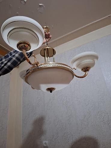 Şəkillər, tablolar: Çılçıraq, 5 lampa, Metal — 2