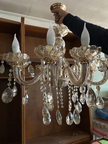 красная икра в баку цена: Люстра, 8 ламп — 3