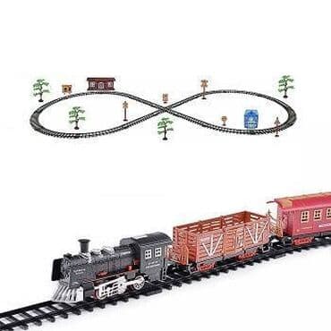 uwaq ucun tortlar: Tüstülü oyuncaq qatar
Buxarlı qatar — 1