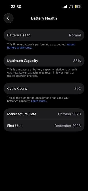 IPhone 15 Pro, 256 GB, Natural Titanium, Barmaq izi, Simsiz şarj, Face ID