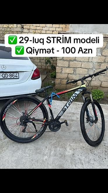 velosibet sekilleri: STRIM 29-luq dağ velosipedi - Təkər ölçüsü: 29" - Çərçivə: STRIM — 1