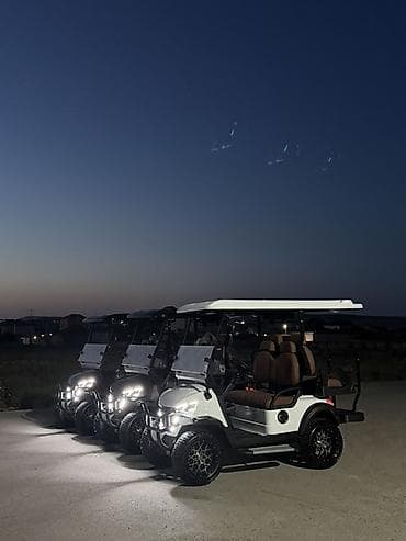 Avtomobil satışı: Elektrikli golf karları – 4 və 6 nəfərlik modellər - Güclü LED — 3