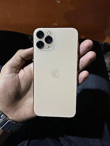 iphone 11 irşad: IPhone 11 Pro, Qızılı, Face ID — 1