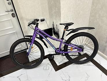 mini velosiped: Merida dağ velosipedi - Çərçivə: Alüminium, bənövşəyi rəngli dizayn - — 1