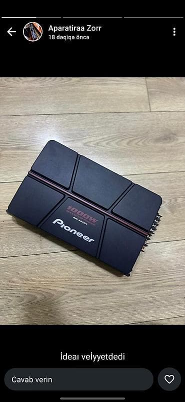 iphone 5s telfon: Pioneer avtomobil səs gücləndiricisi və akustik dinamik Məhsul — 4