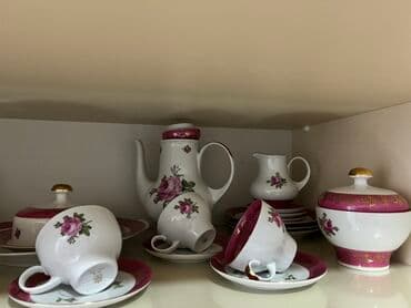 Продукты питания: Чайный набор, цвет - Белый, Фарфор — 2