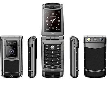 telefon vertu: Vertu rəng - Qara, Düyməli — 1