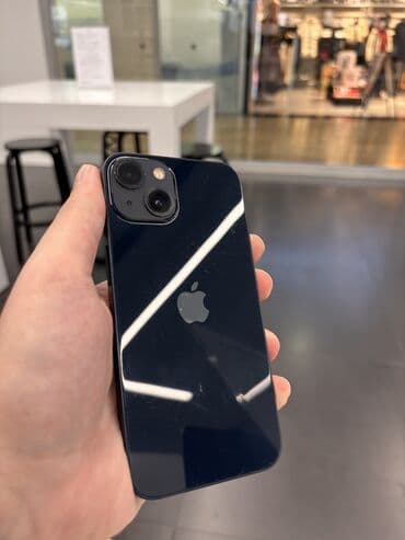 iphone qiymetleri: IPhone 13, 128 GB, Midnight, Simsiz şarj, Face ID — 9