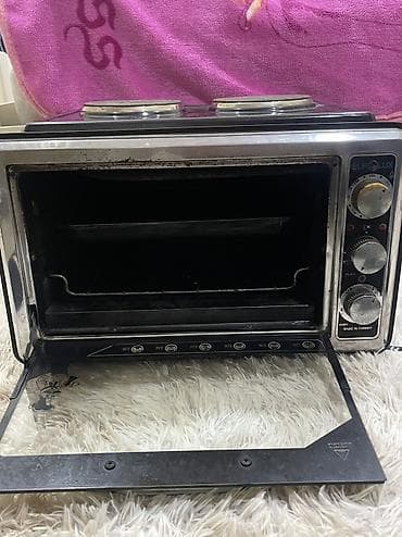 elektrikli soba eurolux: Duxovka Eurolux, Elektrik, rəng - Qara, Ayrıca dayanan, İşlənmiş — 2