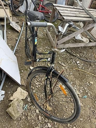 alton велосипед производитель: Şəhər/Kuryer tipli velosiped – Formula markası - Rəng: qara-göy — 1
