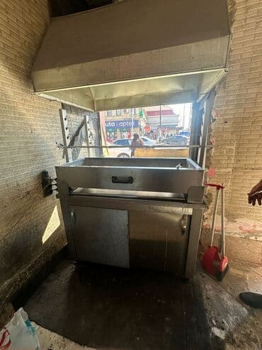 semicka aparati: 🌙Nure Satılır _*600 azn* Manqal aparatı Köz dönər Masa ilə birlikdə — 1