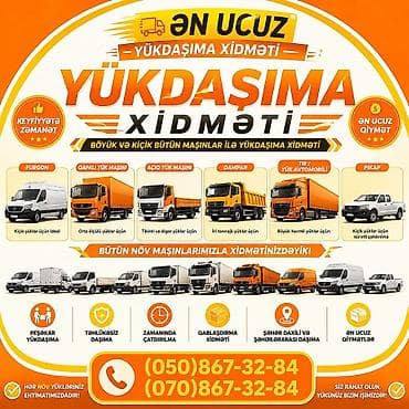 usta xidməti: 🚚 ƏN SƏRFƏLİ YÜKDAŞIMA XİDMƏTİ! 🚚 ✅ Ev köçürülməsi ✅ Ofis köçürülməsi — 1