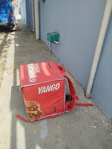 Yango yemək çatdırılması üçün termal çanta - Brend dizaynı: YANGO - — 2