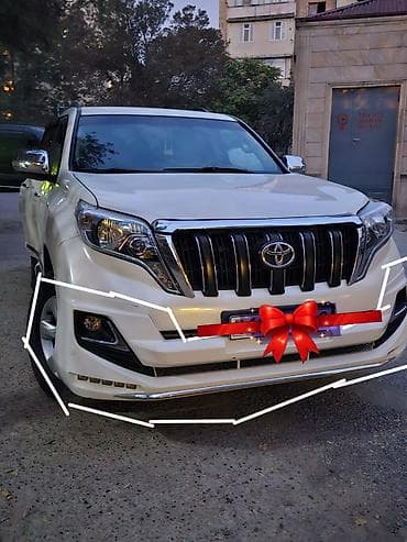 Toyota Land Cruiser Prado (J150) üçün kuzov dəsti – ön və arxa tampon