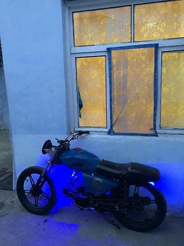 em motosiklet: Motosiklet – “efir 125” (üstündə “efir 125” loqosu). - Gövdə rəngi — 2