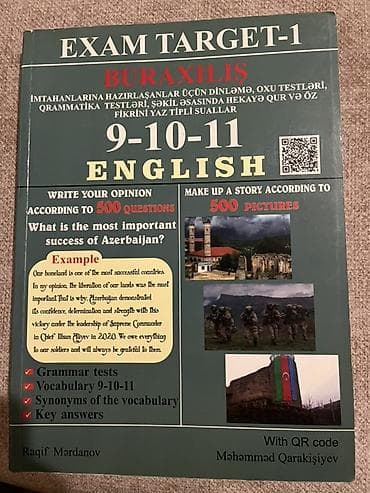 Məhsul: “EXAM TARGET-1 – Buraxılış English 9-10-11” hazırlıq vəsaiti — 1