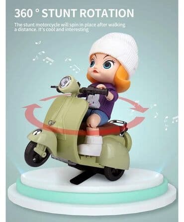 i̇şıqlı konstruktorlar: Musiqili işıqlı moped Diqqət Çatdırılma bir gün ərzində rayonlar — 1