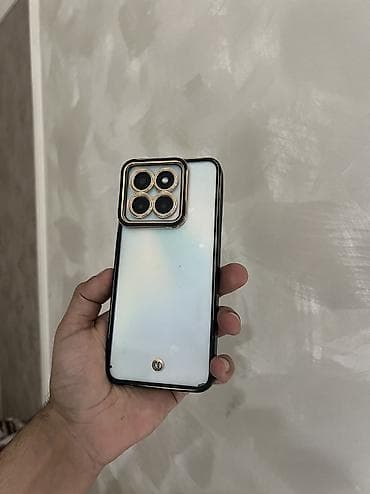 iphone 11 korpus: Honor X6a, 128 GB, Barmaq izi, Face ID — 8