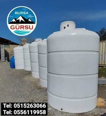 ikinci əl su cəni: Bak, Plastik, 10000 l l, Yeni, Rayonlara çatdırılma, Pulsuz çatdırılma — 26