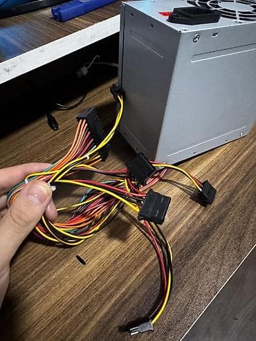 STR ATX-400W kompüter güc bloku Çox işlenmeyib 1 ay qutudan ustunden — 5