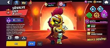 oline is: Brawl Stars oyunu üçün hesab - Kupa: 11,312 - Savaşçılar: 71/104 - — 7