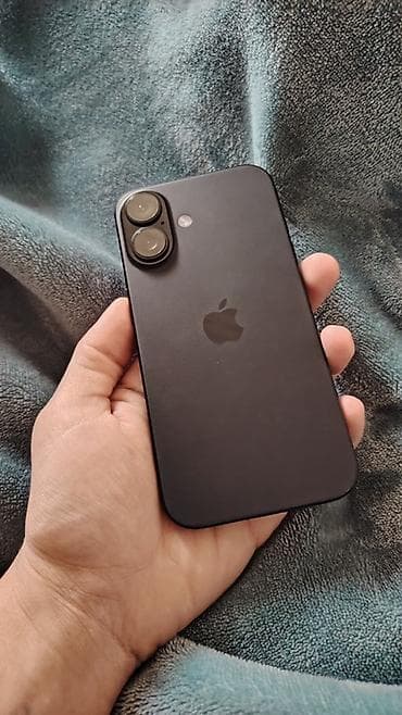 iphone 6s islenmis: IPhone 16, 128 GB, Qara — 1