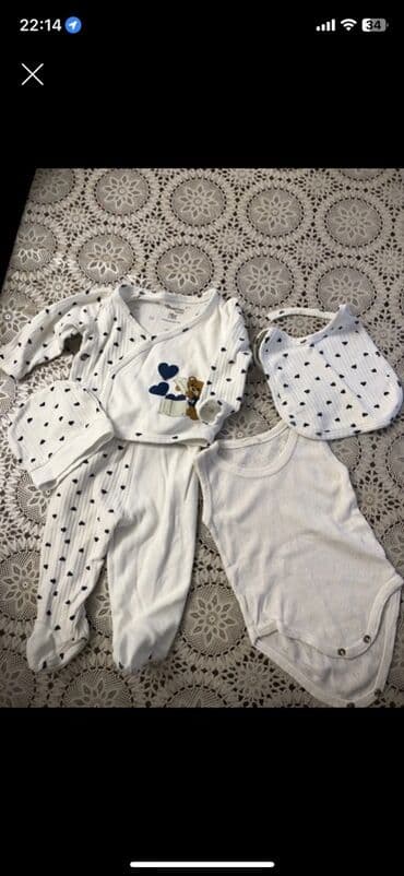 Məktəbli forması: Uşaq dəsti, Uniseks, 0 - 3 ay — 6