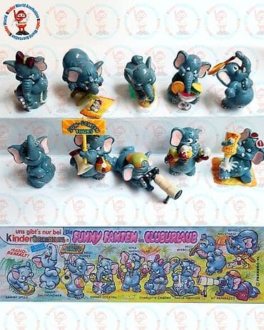 Kinder surpriz 1995 ci illerin Filler kolleksiyasi Satilir tam lalafo.az -da Kinder surpriz 1995 ci illerin Filler kolleksiyasi Satilir tam
