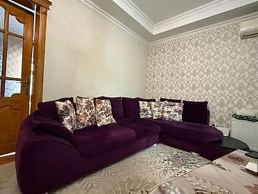 ikinci el kunc divan: Künc divan, Açılmayan, Vеlur parça, Çatdırılma yoxdur — 1