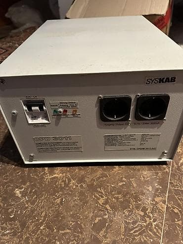 Yeni, Ev üçün, 1 faza, Gərginliy stabilizatoru, 230 V