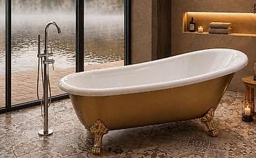 hamam ucun vannalar: Yeni Vanna, Akril, Pulsuz çatdırılma — 3