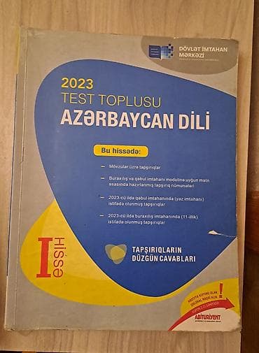 Az dili 2023 test toplusu — 1