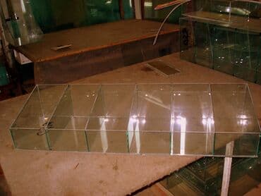 mağaza vitrinləri: Kub şüşə (sifarişlə) — 4