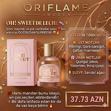 savis a e krem: 🍬 OH! SWEET DULCE DE LECHE 🍬 Şirin, meyvəli və çox cazibədar qoxu! 💖 — 1