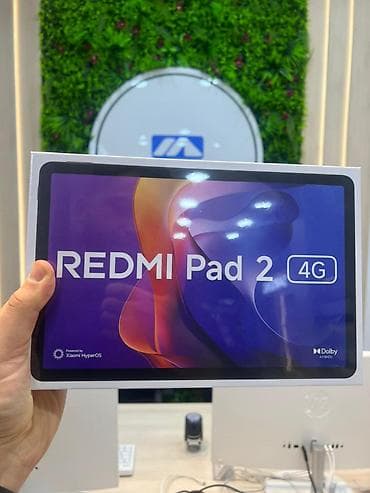 Modemlər və şəbəkə avadanlıqları: Redmi Pad 2 (4G) - Mobil bağlantı: 4G dəstəyi – internetə SIM — 1