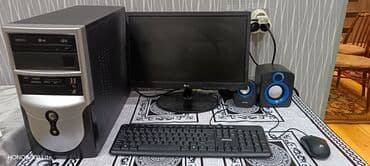 Stolüstü kompüter seti Tərkib: - Sistem bloku (ATX korpus): ön