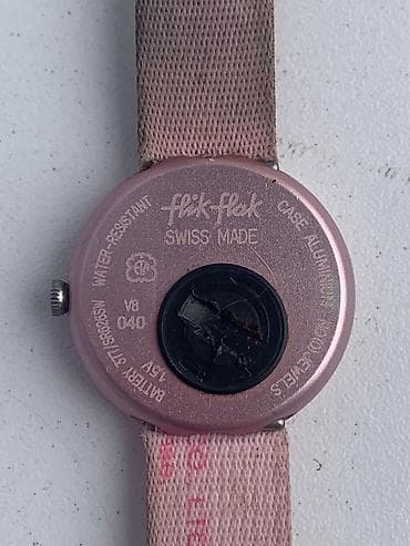 Наручные часы: Б/у, Наручные часы, Swatch, цвет - Розовый — 2