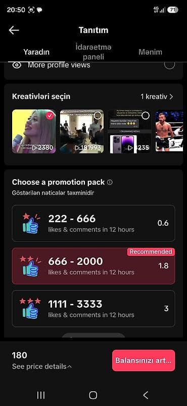 натяжные потолки в баку: Xidmət: TikTok səhifəsi üçün kontent yaradılması və təbliğat Təsvir — 3