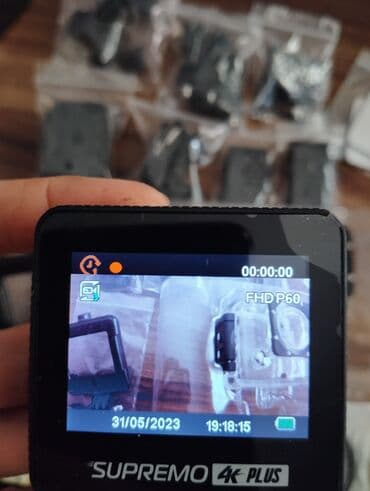 видеокамера: Sport camera. Reqistrator kimi de isleyir. wifi var. hereketden — 5