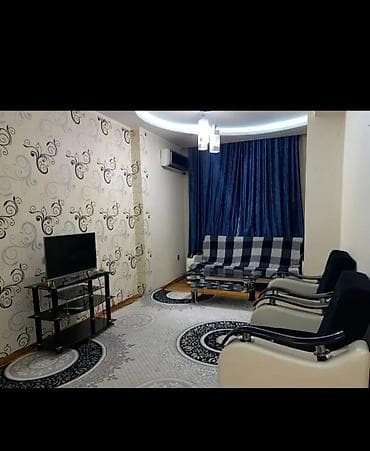 hovsan kiraye ev: Xirdalanda ugur markete yaxin 2 otaqli temirli esyali heyet evi — 1