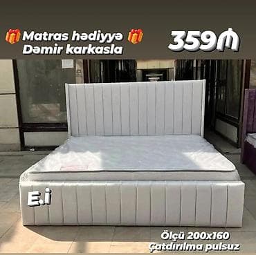 Yeni, İkinəfərlik çarpayı lalafo.az -da Yeni, İkinəfərlik çarpayı