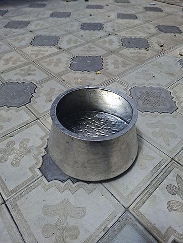 komur: Qazan, rəng - Gümüşü, Mis, 5-dən çox l — 2