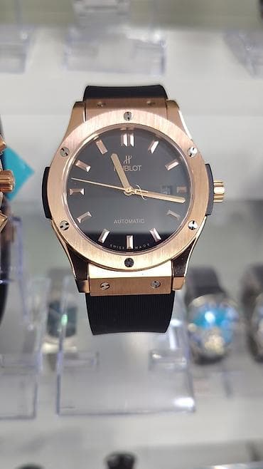 bil: Məhsul: Hublot skeleton dizaynlı qol saatları (Swiss Made) - Skeleton — 10